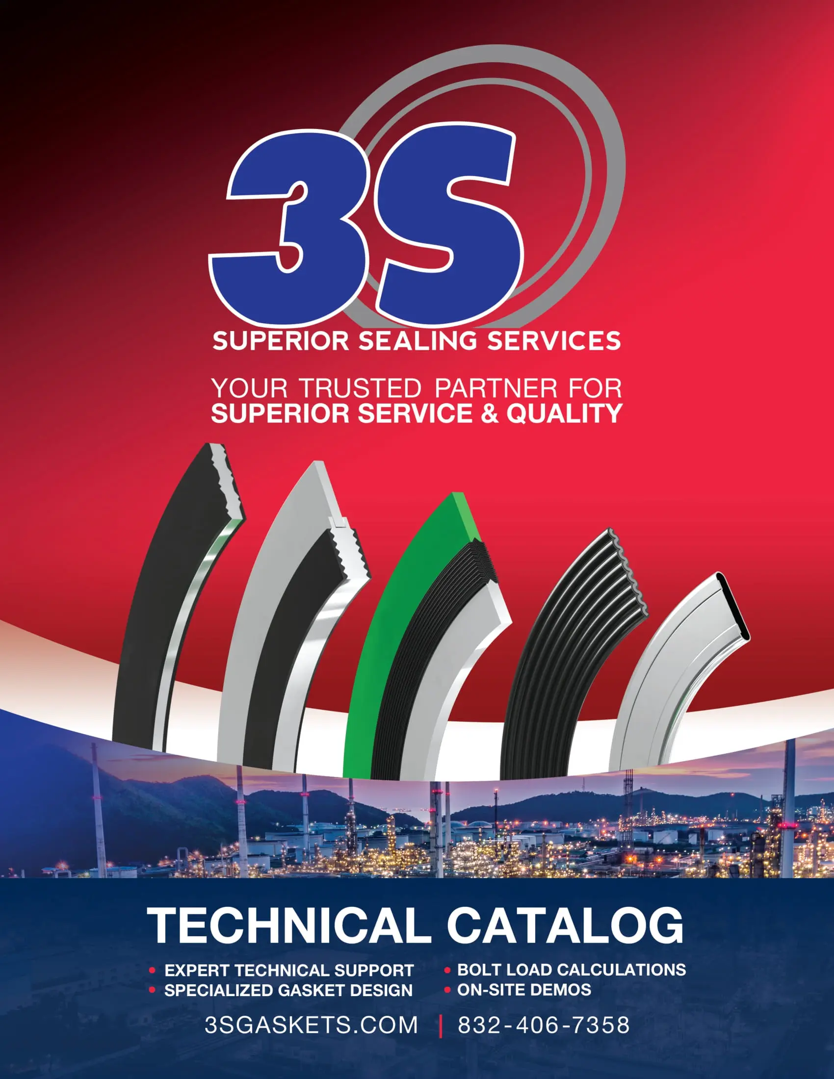 A catalog cover with the words " 3 s " written in front of it.