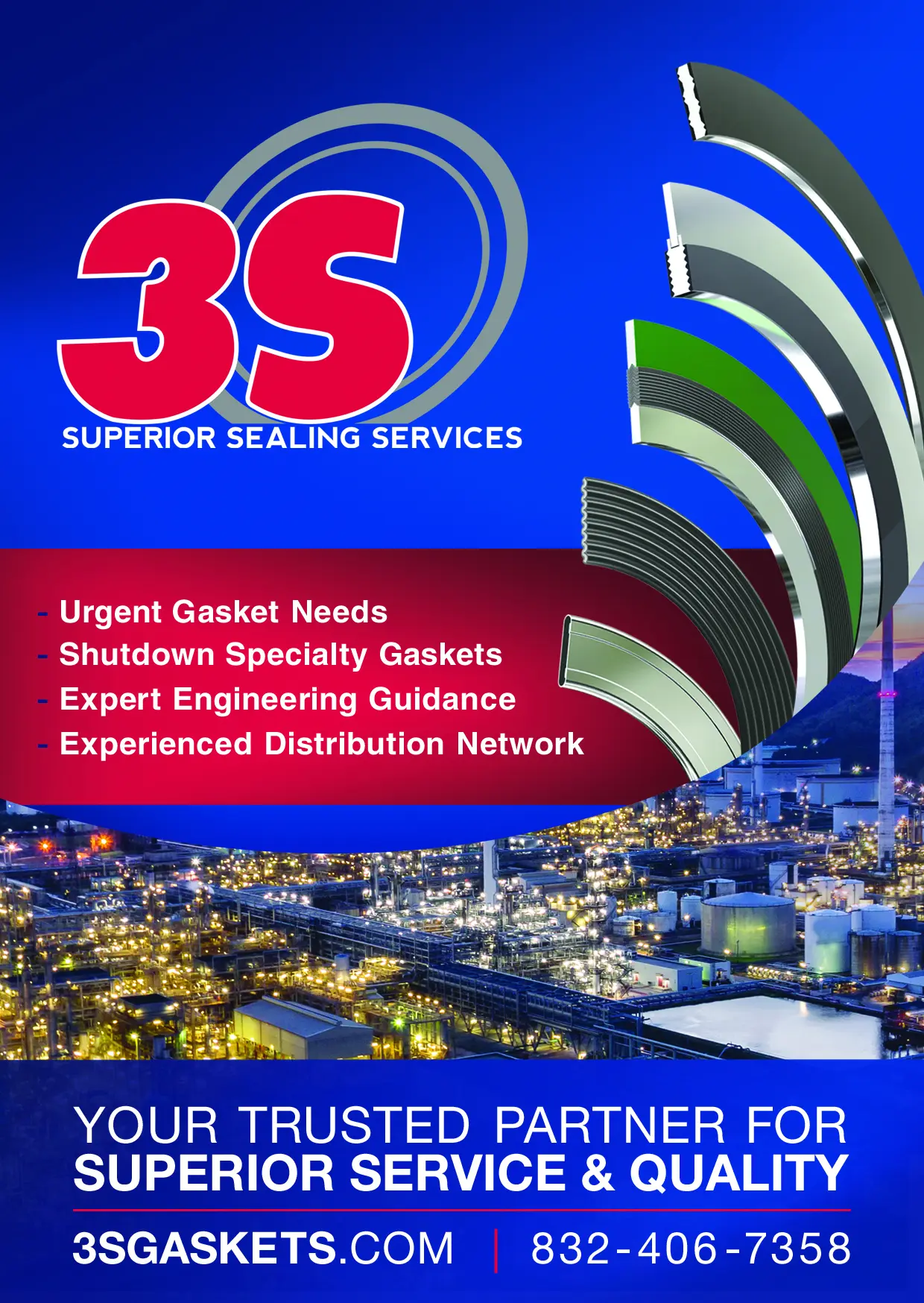 Quarter Sized Ad jpg A brochure cover for 3 s sealing services